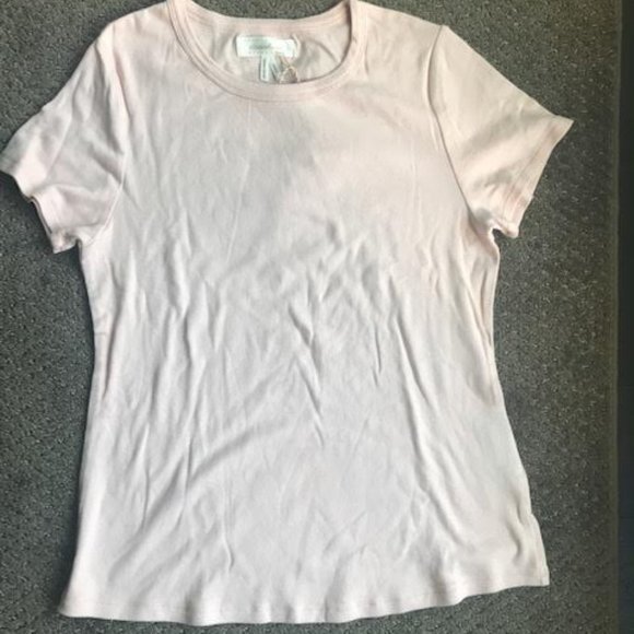 Blush pink cotton T-shirt from Ribbon Luxe - Picture 1 of 2